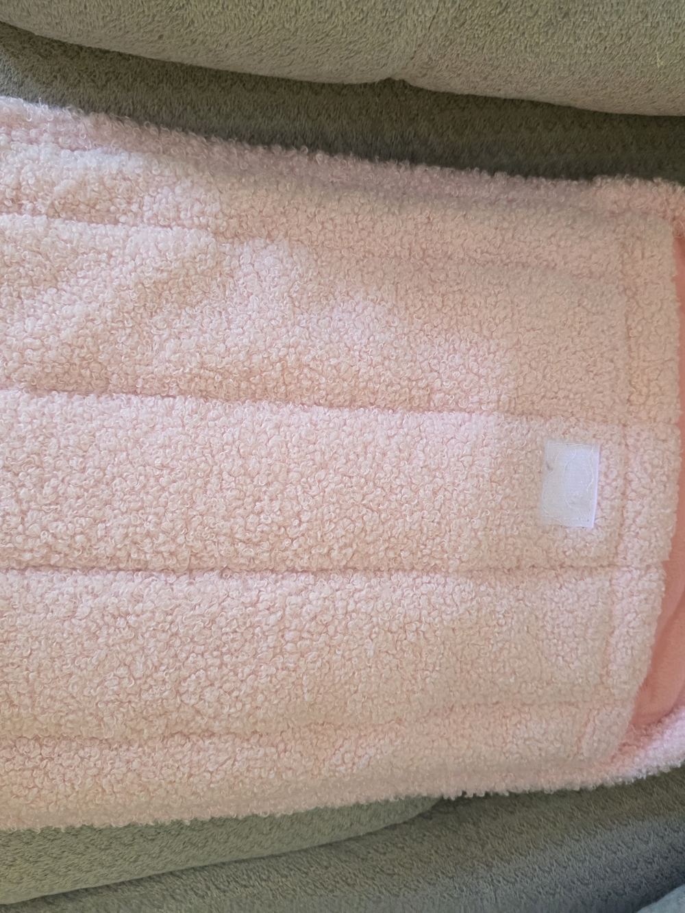 Soft Pink Sherpa Chromebook Case